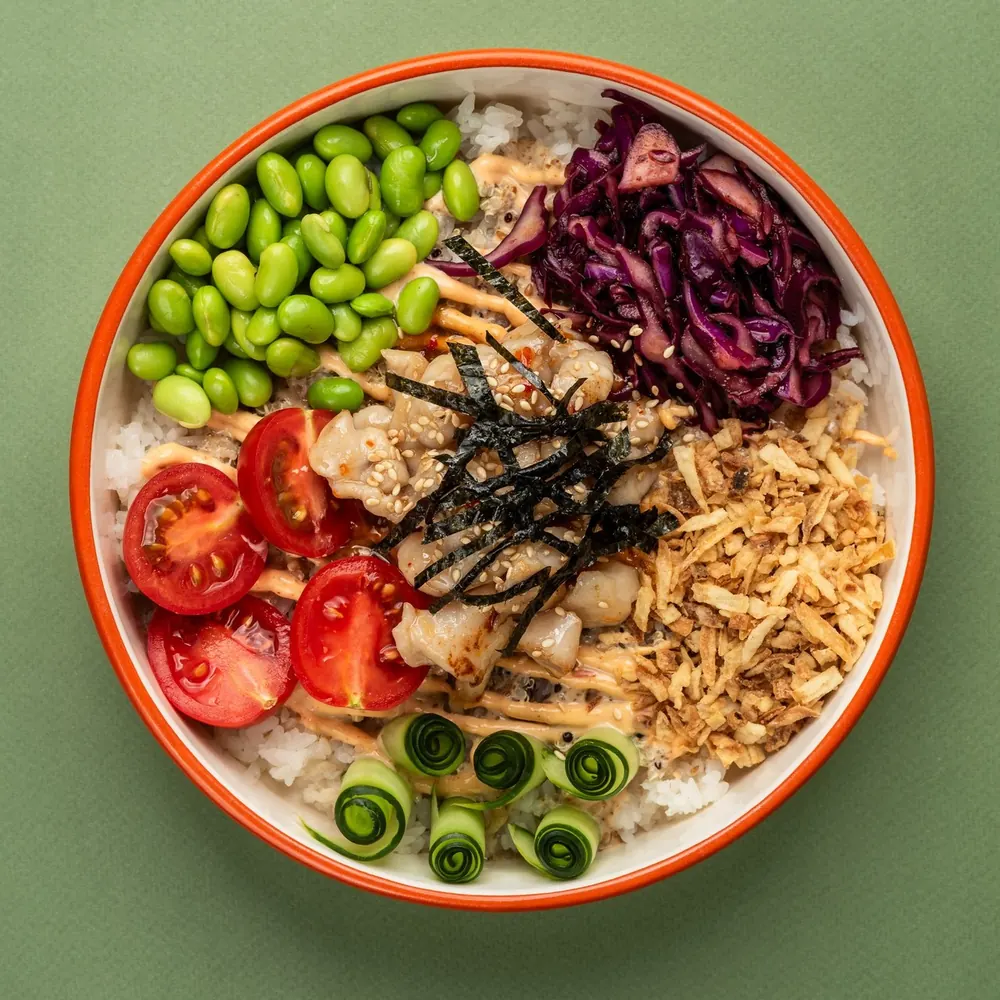 Tavuklu Poke Bowl